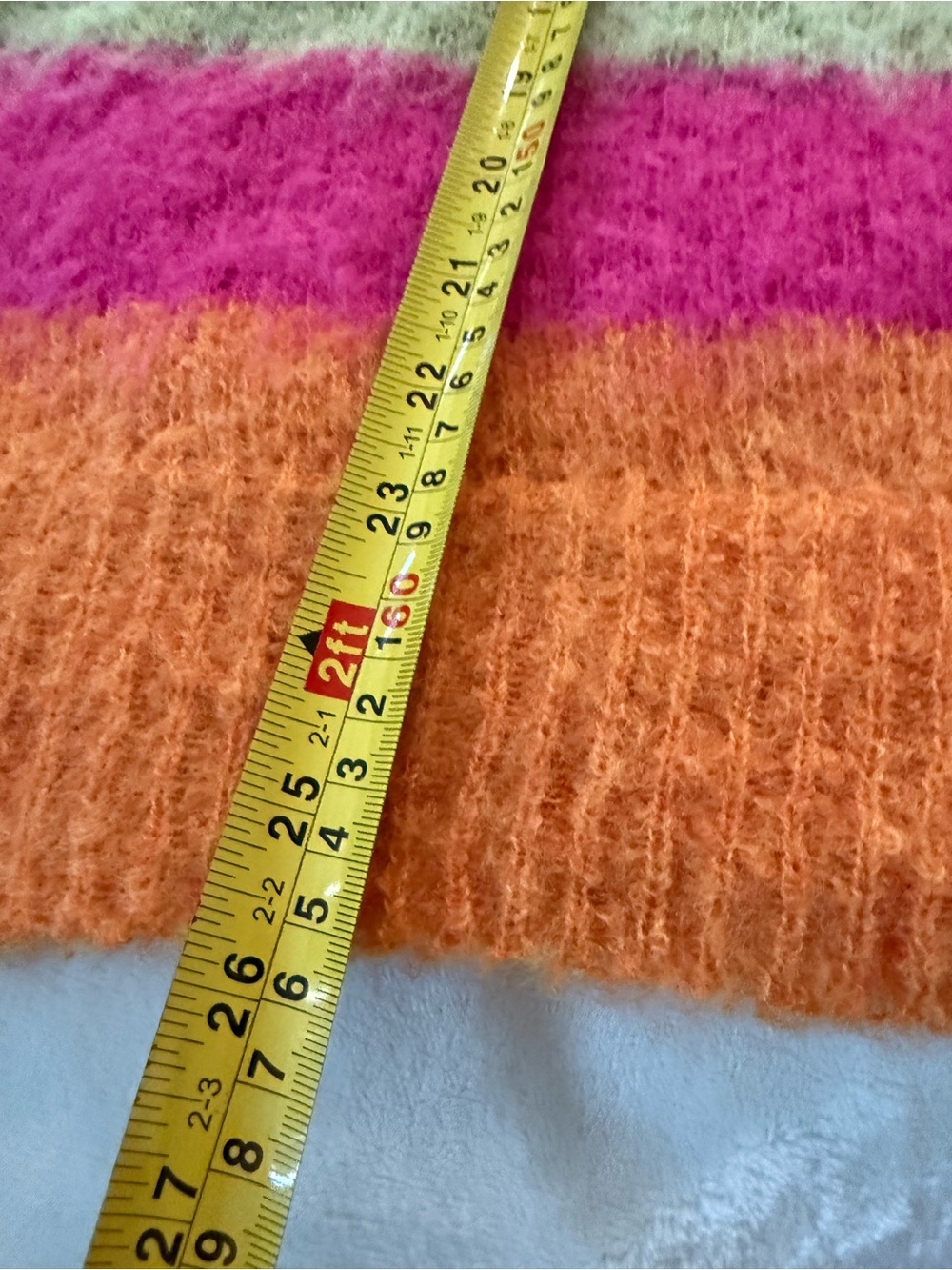 POL Women’s Striped Cardigan Sweater Size Medium D93 - Picture 4 of 5